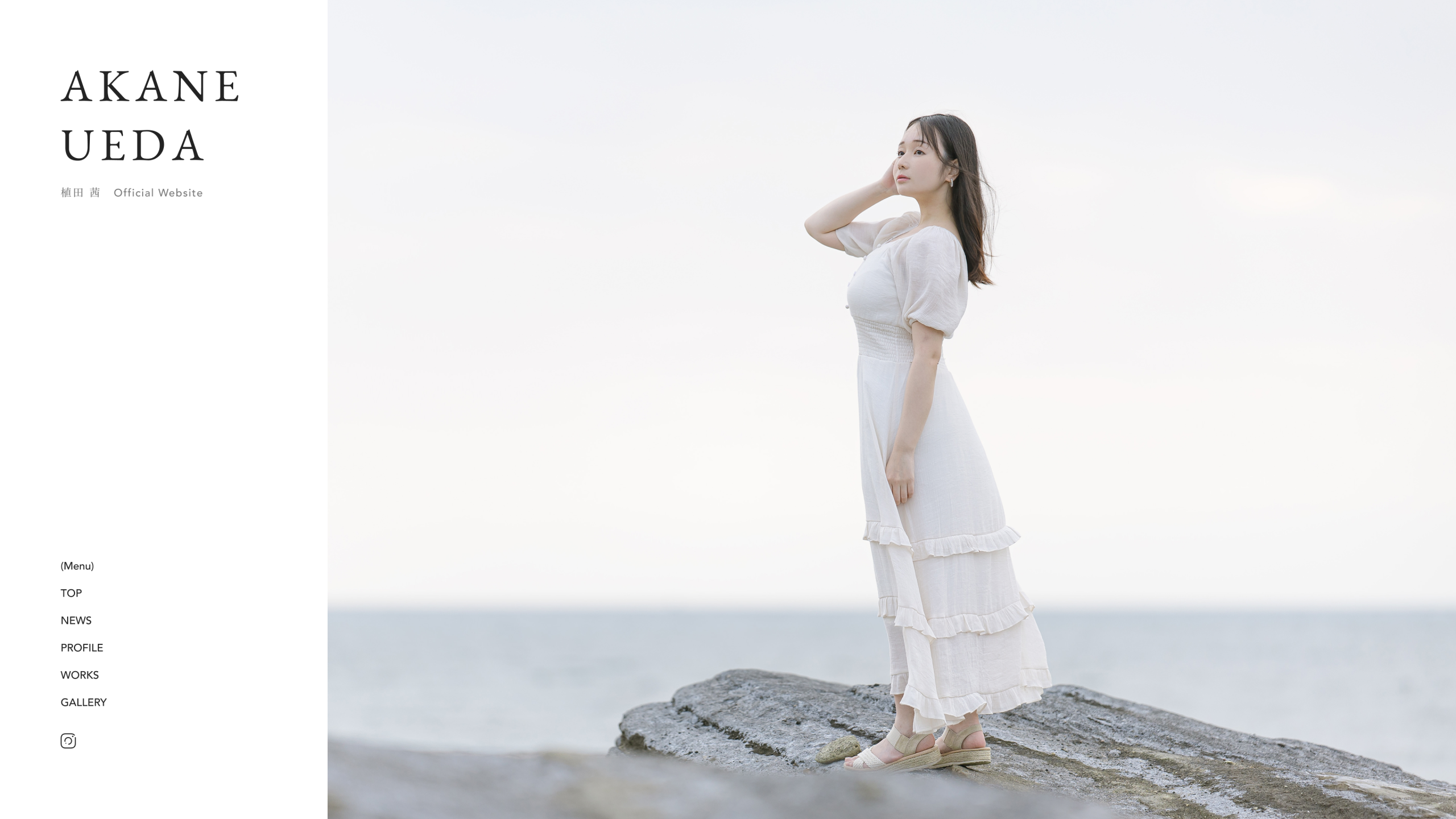 UEDA AKANE Profile Site